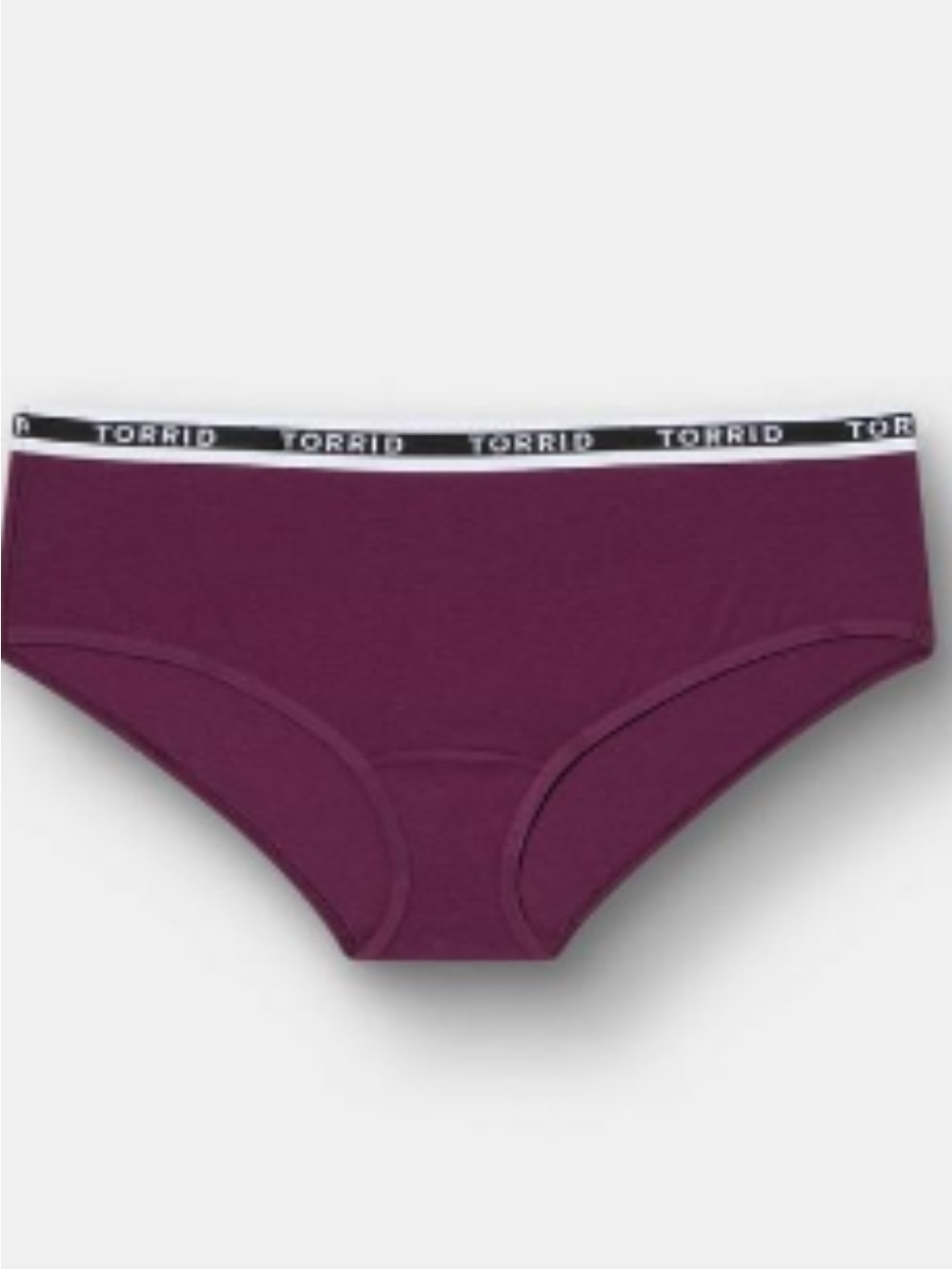 torrid Potent Purple Cotton Mid-Rise Hipster